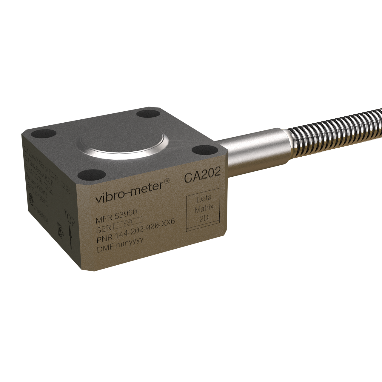 CA202 piezoelectric accelerometer