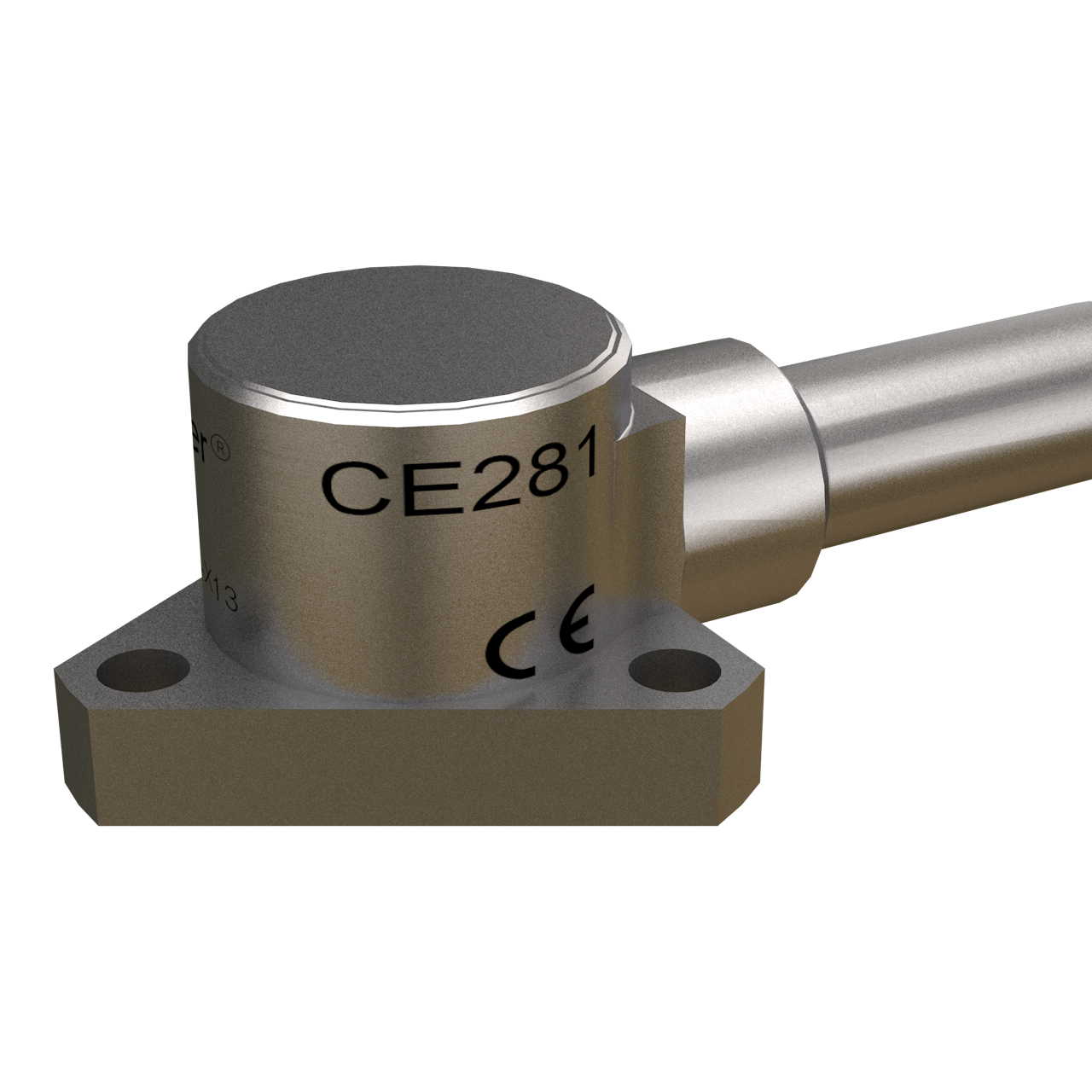 CE281 piezoelectric accelerometer