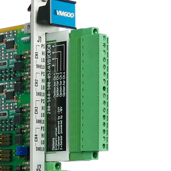 Voltage-drop adaptor for VM600 IOC4T card